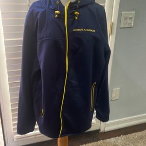 Under Armour blue hoodie jacket